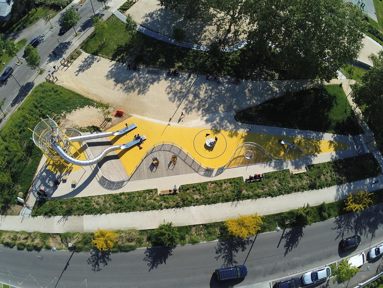 Aire de jeux - Parc Molière